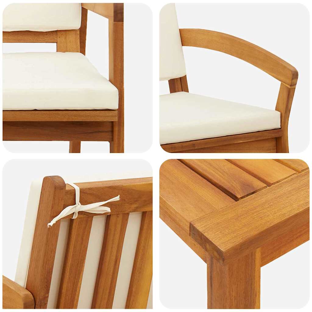 Set bistrot 5 pcs Marrone 75 x 45 x 38cm