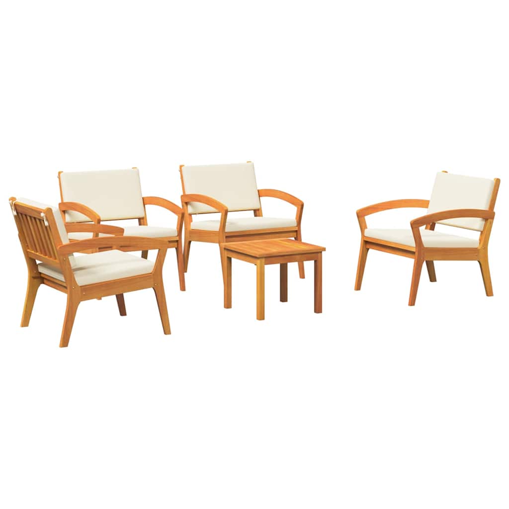 Set bistrot 5 pcs Marrone 45 x 45 x 38cm