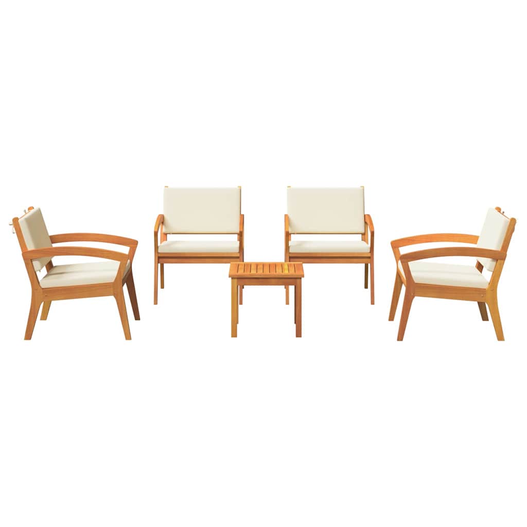 Set bistrot 5 pcs Marrone 45 x 45 x 38cm