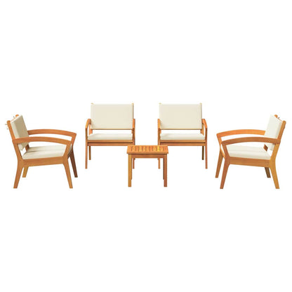 Set bistrot 5 pcs Marrone 45 x 45 x 38cm
