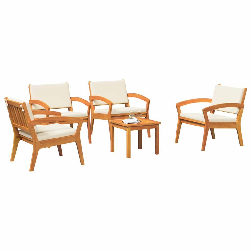 Set bistrot 5 pcs Marrone 45 x 45 x 38cm