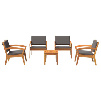 Set bistrot 5 pcs Marrone 45 x 45 x 38cm