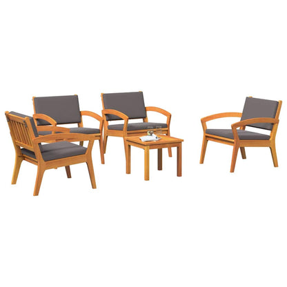Set bistrot 5 pcs Marrone 45 x 45 x 38cm
