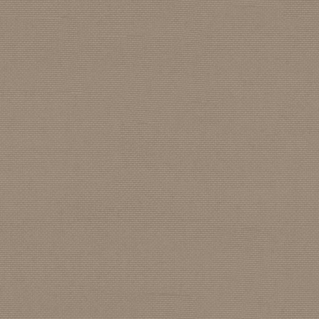 Lettino da sole con cuscino 2 pcs Marrone 63 x 199 x 85cm