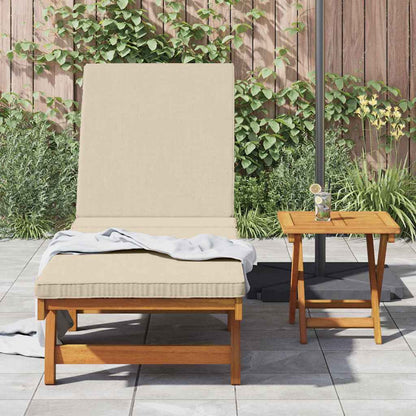 Lettino da sole 2 pcs Marrone Legno di Acacia Massello