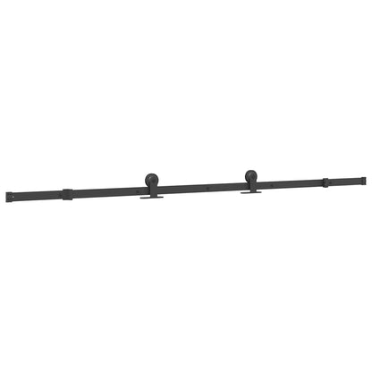 Porta Scorrevole con Ferramenta 102x205 cm Vetro ESG Alluminio | homemem39
