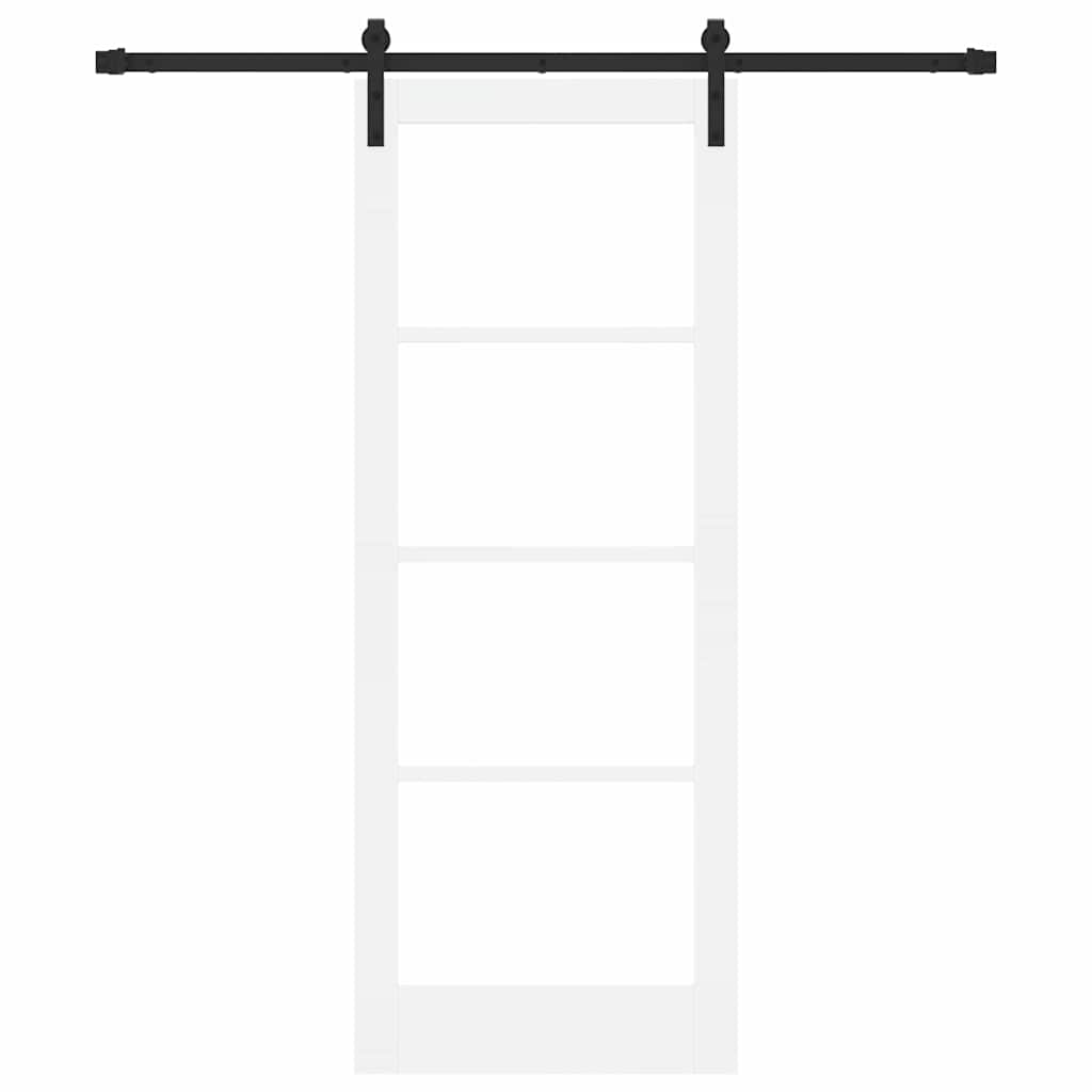 Porta Interna ORKDAL Bianco 78 x 202 cm Pino massello