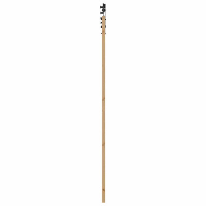 Porta scorrevole ORKDAL Naturale e Nero 93 x 232 cm | homemem39