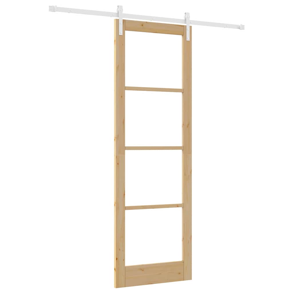 Porta scorrevole ORKDAL Marrone 78 x 232 cm