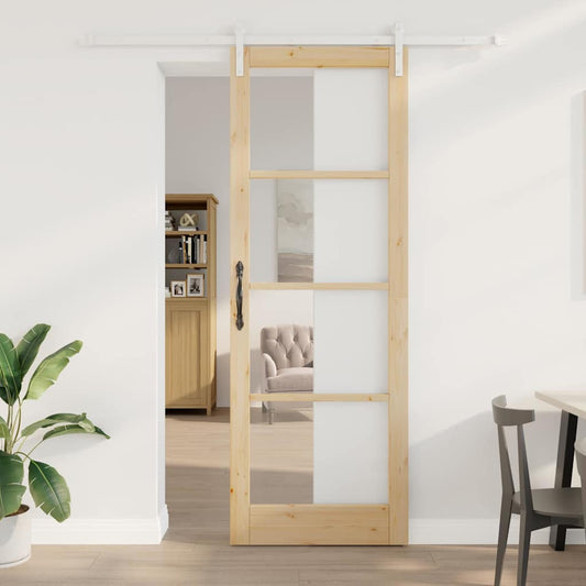 Porta scorrevole ORKDAL Marrone 83 x 232 cm