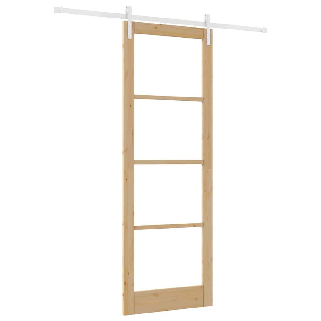 Porta scorrevole ORKDAL Marrone 83 x 232 cm