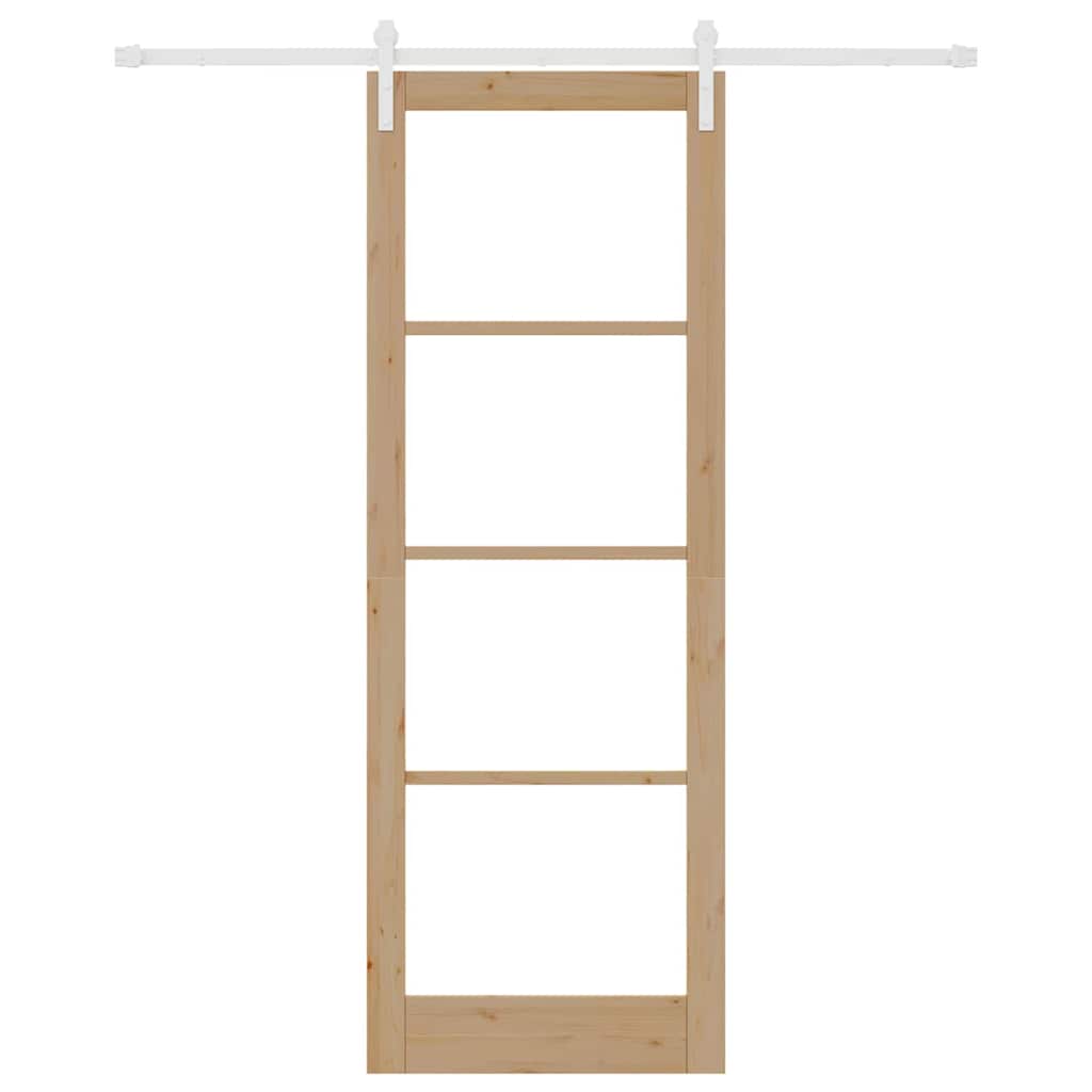 Porta scorrevole ORKDAL Marrone 83 x 232 cm