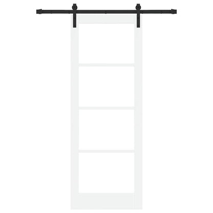 Porta Scorrevole ORKDAL Bianco 78 x 211 cm Legno e metallo