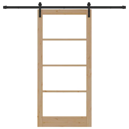 Porta scorrevole ORKDAL Naturale 93 x 202 cm
