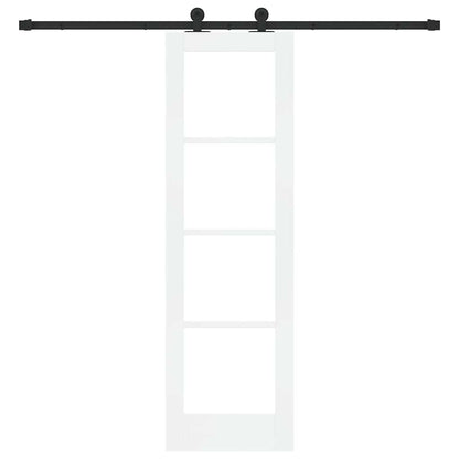 Porta scorrevole ORKDAL Bianco e Nero 61 x 198,5 cm | homemem39