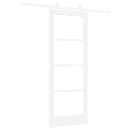 Porta Scorrevole ORKDAL Bianco 78 x 202 cm Legno e metallo