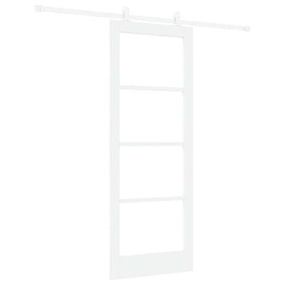 Porta Scorrevole ORKDAL Bianco 78 x 202 cm Legno e metallo