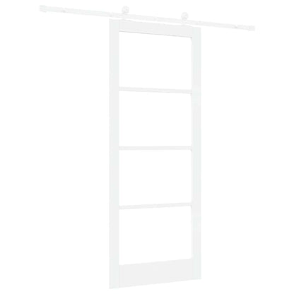 Porta Scorrevole ORKDAL Bianco 86 x 211 cm Legno e metallo