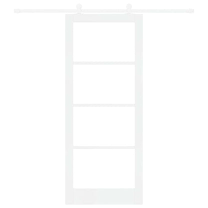 Porta Scorrevole ORKDAL Bianco 86 x 211 cm Legno e metallo