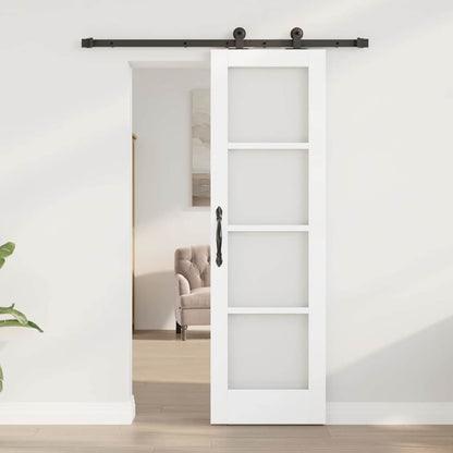 Porta Scorrevole ORKDAL Bianco 61 x 198.5 cm Legno e metallo