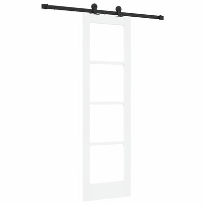 Porta Scorrevole ORKDAL Bianco 61 x 198.5 cm Legno e metallo