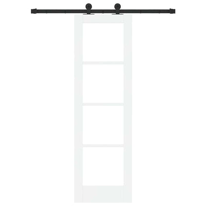 Porta Scorrevole ORKDAL Bianco 61 x 198.5 cm Legno e metallo