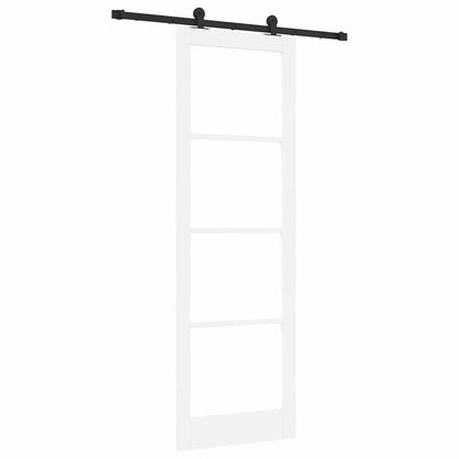 Porta Scorrevole ORKDAL Bianco 78 x 232 cm Legno e metallo