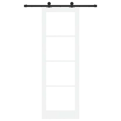 Porta Scorrevole ORKDAL Bianco 78 x 232 cm Legno e metallo