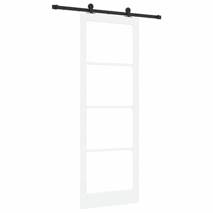 Porta Scorrevole ORKDAL Bianco 83 x 232 cm Legno e metallo