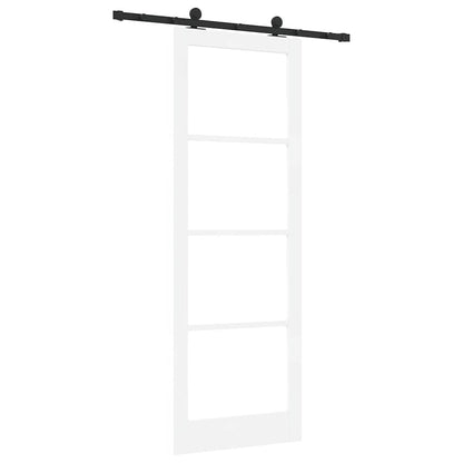 Porta Scorrevole ORKDAL Bianco 83 x 232 cm Legno e metallo