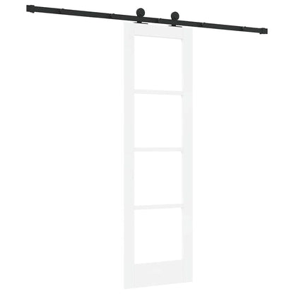 Porta Scorrevole ORKDAL Bianco 61 x 198.5 cm Legno e metallo