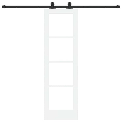 Porta Scorrevole ORKDAL Bianco 61 x 198.5 cm Legno e metallo