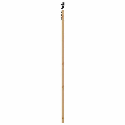 Porta scorrevole ORKDAL Naturale e Nero 93 x 202 cm | homemem39