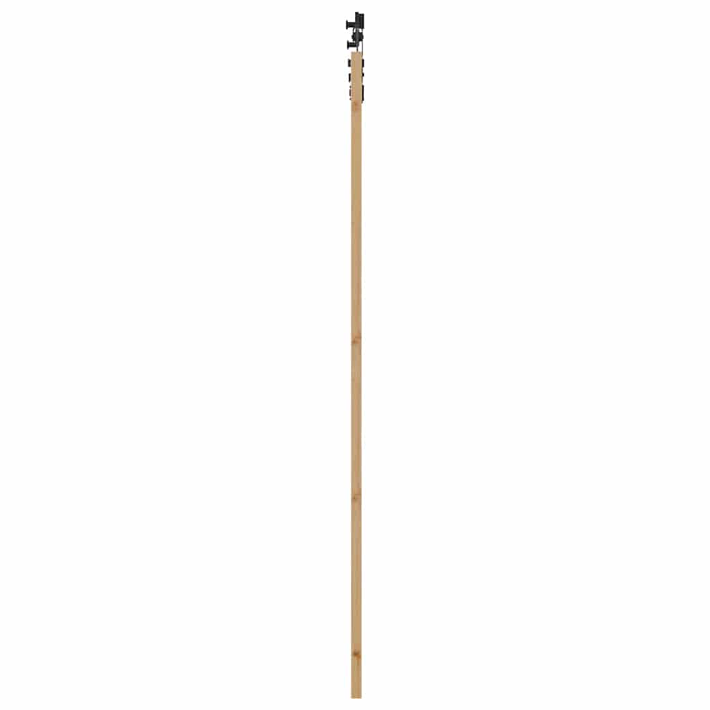 Porta scorrevole ORKDAL Naturale e Nero 93 x 232 cm | homemem39