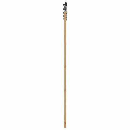 Porta scorrevole ORKDAL Naturale e Nero 93 x 202 cm | homemem39