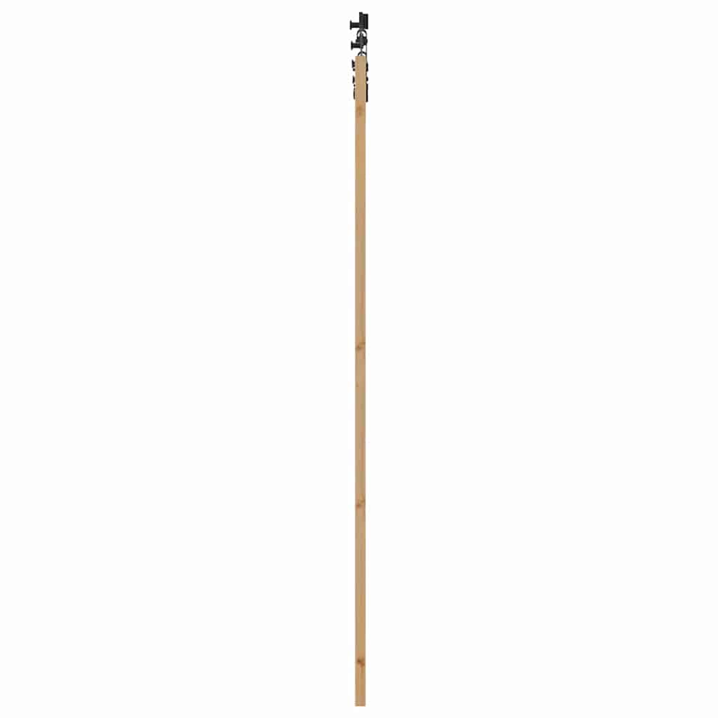 Porta scorrevole ORKDAL Naturale e Nero 93 x 232 cm | homemem39