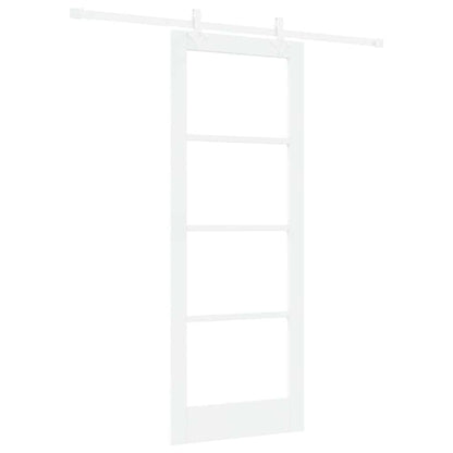 Porta Scorrevole Bianco 78 x 202 cm Legno e metallo