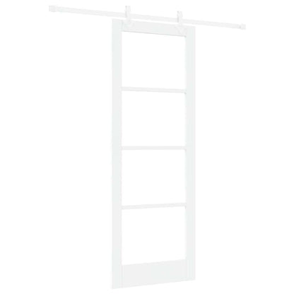 Porta Scorrevole Bianco 78 x 211 cm Legno e metallo