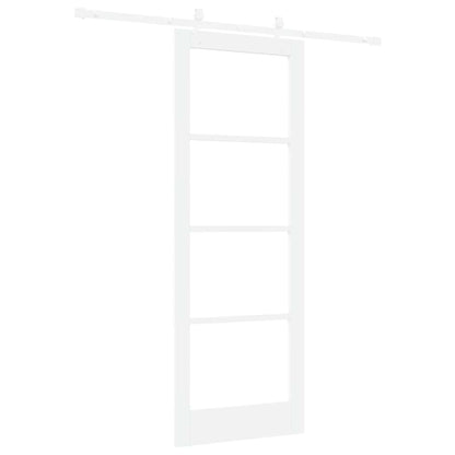 Porta Scorrevole Bianco 78 x 211 cm Legno e metallo