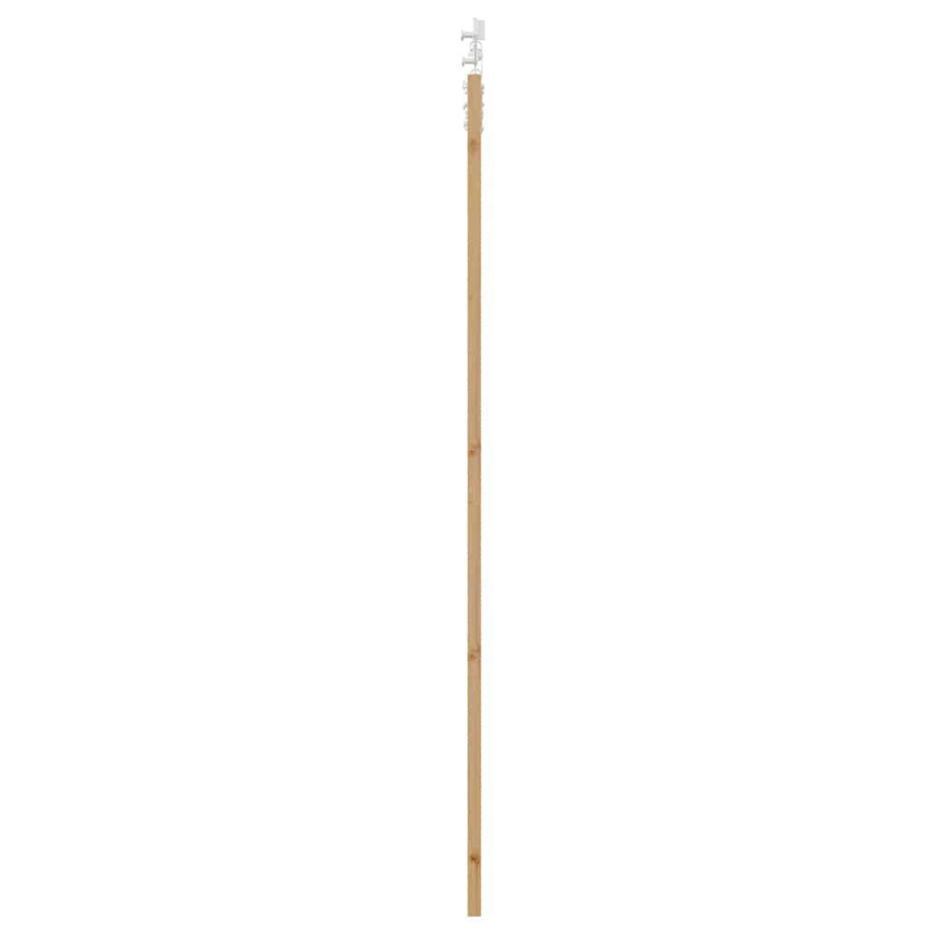 Porta Scorrevole Marrone 78 x 232 cm Legno e metallo