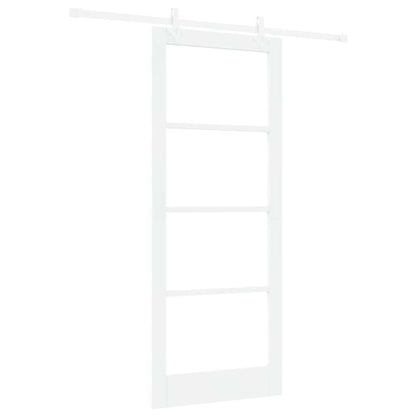 Porta Scorrevole Bianco 86 x 211 cm Legno e metallo
