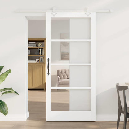 Porta scorrevole Bianco 93 x 202 cm | homemem39