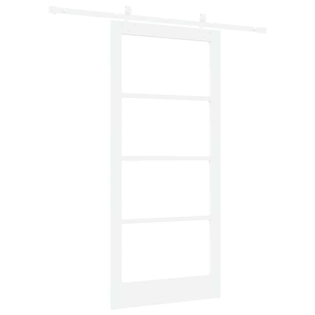 Porta scorrevole Bianco 93 x 202 cm | homemem39