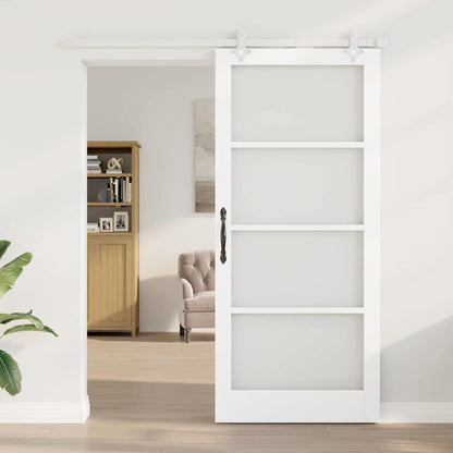 Porta scorrevole Bianco 93 x 211 cm | homemem39