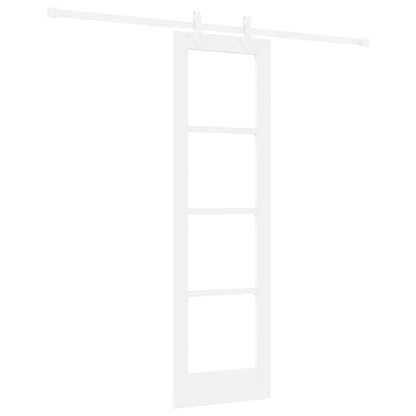 Porta Scorrevole Bianco 61 x 198.5 cm Legno e metallo