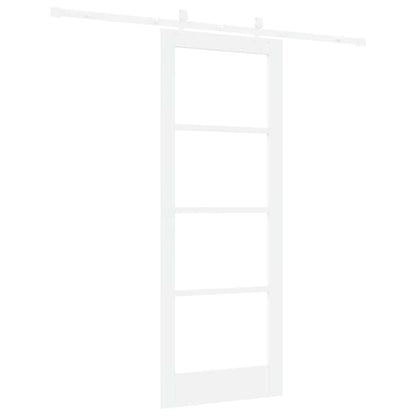 Porta Scorrevole Bianco 78 x 202 cm Legno e metallo