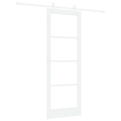 Porta Scorrevole Bianco 78 x 211 cm Legno e metallo