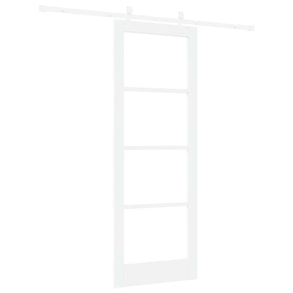 Porta Scorrevole Bianco 78 x 211 cm Legno e metallo
