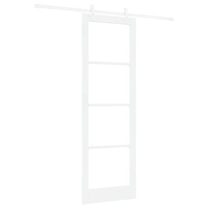 Porta Scorrevole Bianco 78 x 232 cm Legno e metallo