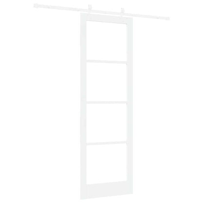 Porta Scorrevole Bianco 78 x 232 cm Legno e metallo